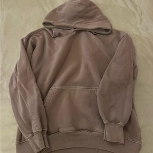 Abercrombie & Fitch Taupe Hoodie Sweater